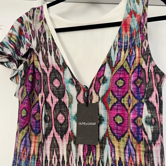 Brand new Boho dress! Perfect for vacation, party, summer outting size L - Picture 7 of 11